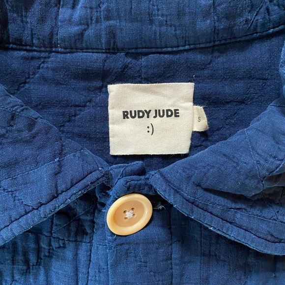 Rudy Jude Blue Quilted Jacket - Picture 8 of 9